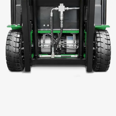 Dual independent front drive motors