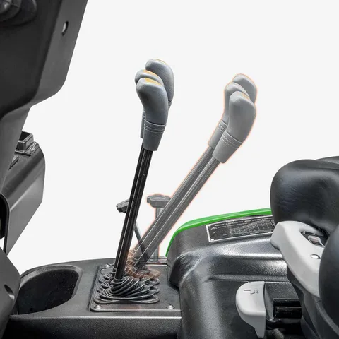 Easy-to-open cover with forward lever adjustment