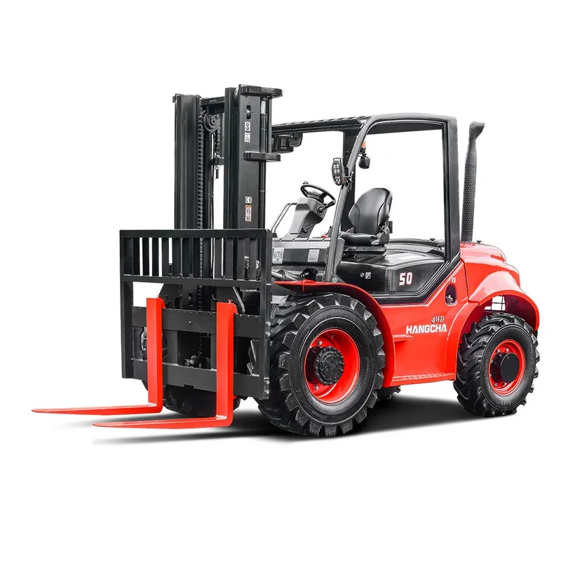 5.0-10t 2WD & 4WD Rough Terrain Forklift Truck image 1 of 4