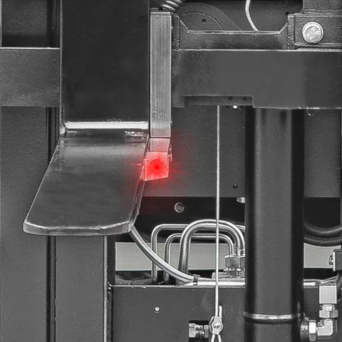 Fork Laser Guidance