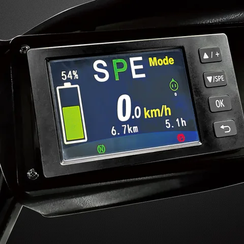 Colour-screen display