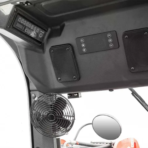 Optional cab comfort